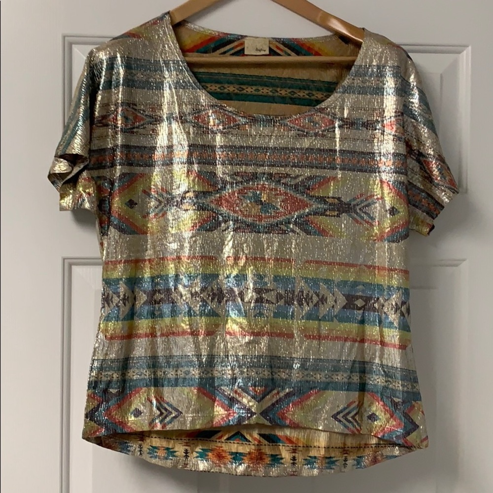Aztec Foil Top - Picture 2 of 5